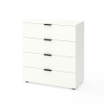 Комод на четыри ящика Белый