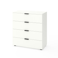 Комод на четыри ящика Белый