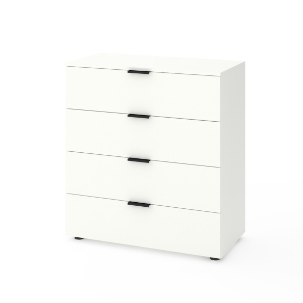Комод на четыри ящика Белый