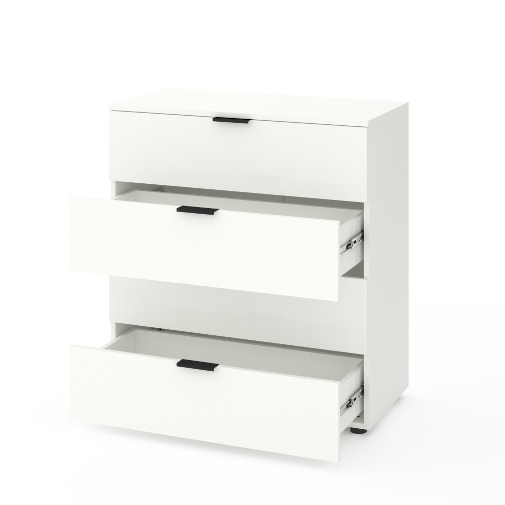 Комод на четыри ящика Белый - Фото 2