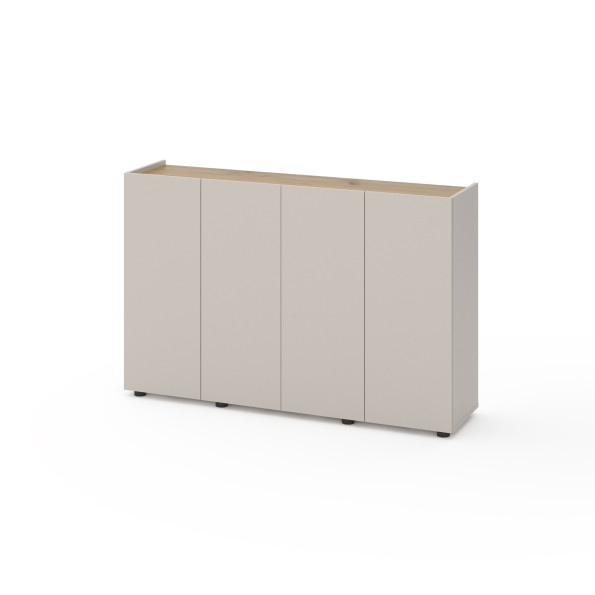 Комод на четыре двери Кашемир-Дуб Артизан