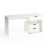 Стол с 3 выдвижными ящиками справа 160х60х76 см Белый
