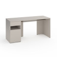 Стіл з тумбою зліва 160х60х76 см Кашемір