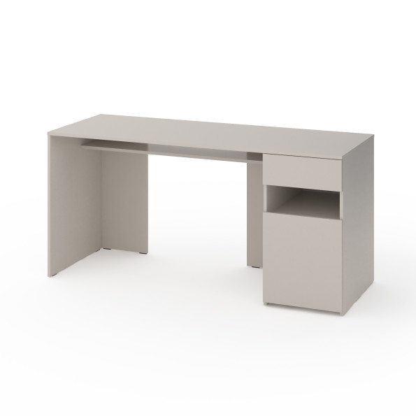 Стіл з тумбою праворуч 160х60х76 см Кашемір