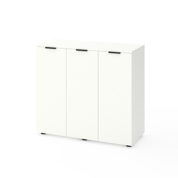 Комод на три двери Белый -
                                                        Фото 1