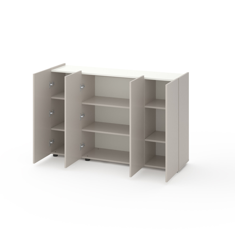 Комод на четыре двери Кашемир-Былый - Фото 2