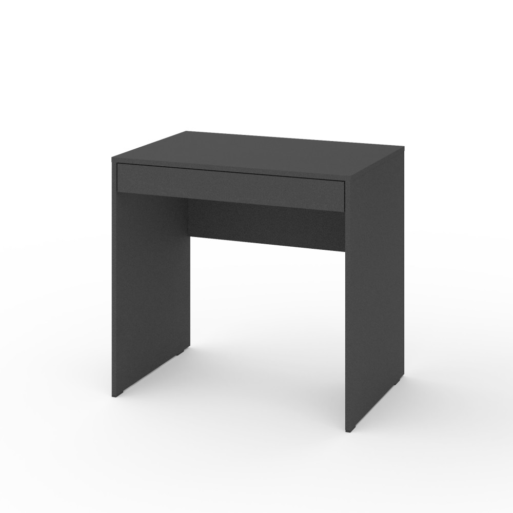 Стіл письмовий з висувною полицею 120х55х76 см Антрацит - Фото 1