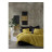 Комплект постільної білизни Cotton Box Plain Hardal Siyah 200x220