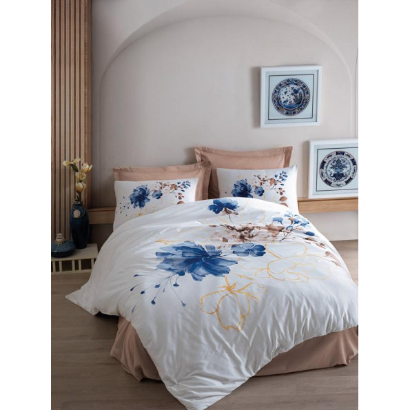 Комплект постільної білизни Cotton Box Carmine Bej 200x220