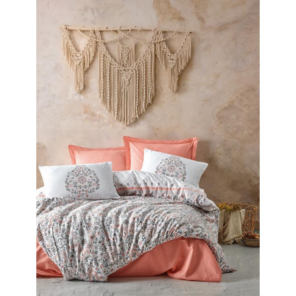 Комплект постельного белья Cotton box Bohem Oswin Somon 200x220 Комплект постельного белья Cotton box Bohem Oswin Somon 200x220