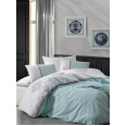 Комплект постільної білизни з вишивкою Cotton Box Carel Mint 200x220