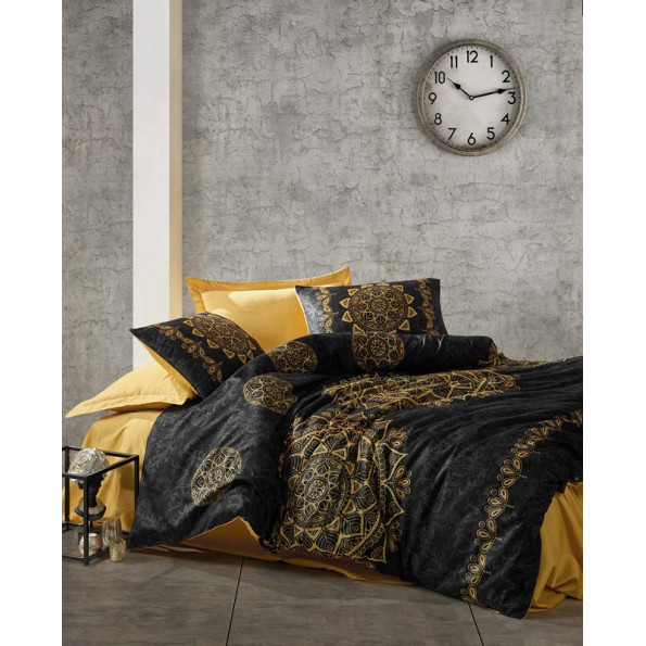 Комплект постільної білизни Cotton Box Alvina Gold 200x220 Комплект постільної білизни Cotton Box Alvina Gold 200x220