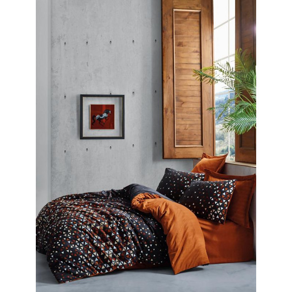 Комплект постельного белья Cotton box Dark Colin Tarcin 200x220