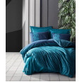 Комплект постільної білизни Cotton box Dark Amari Petrol 200x220
