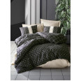 Комплект постільної білизни Cotton box Dark Antre Bej 200x220