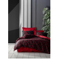 Комплект постільної білизни Cotton box Dark Shadow Bordo 200x220