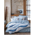 Комплект постільної білизни Cotton box Jenita Mavi 200x220