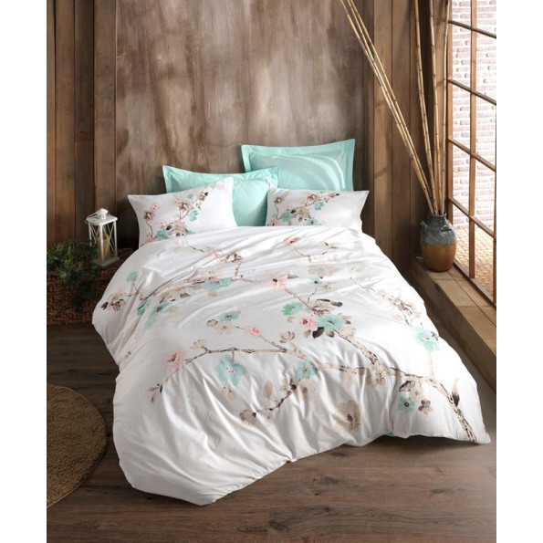 Комплект постільної білизни Cotton box Tender Mint 200x220