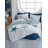 Комплект постільної білизни Cotton box Star Lacivert 200x220