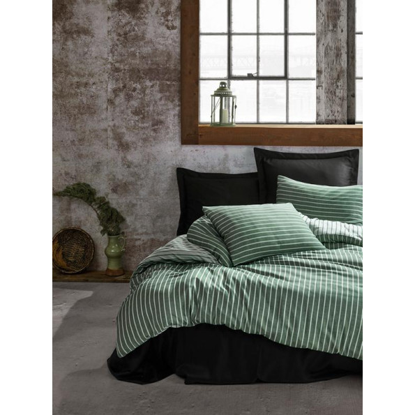 Комплект постільної білизни Cotton Box Bamboo Yesil 200x220