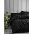 Комплект постельного белья Cotton Box Jakarli Dama Siyah 200x220
