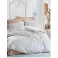 Комплект постільної білизни Cotton Box Brode Della Bej 200x220