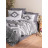 Комплект постільної білизни Cotton Box Ethnic Delos Antrasit 200x220