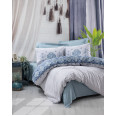 Комплект постільної білизни Cotton box Candy Jeni Mavi 200x220