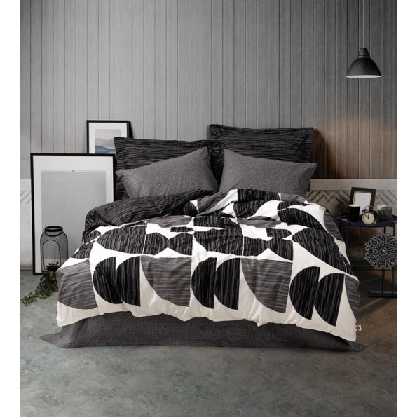 Комплект постельного белья Cotton box Modern Niko Antrasit 200x220