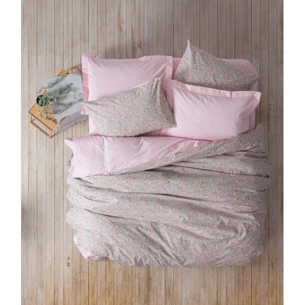 Комплект постельного белья Cotton Box Petite Sihu Pembe 200x220