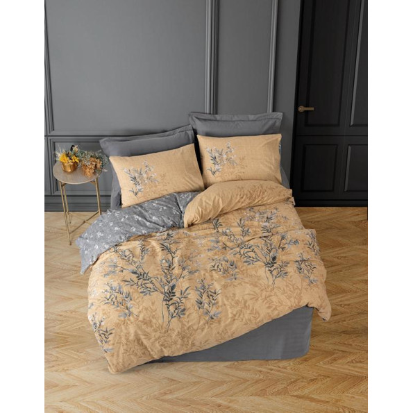Комплект постільної білизни Cotton box Vera Gri 200x220