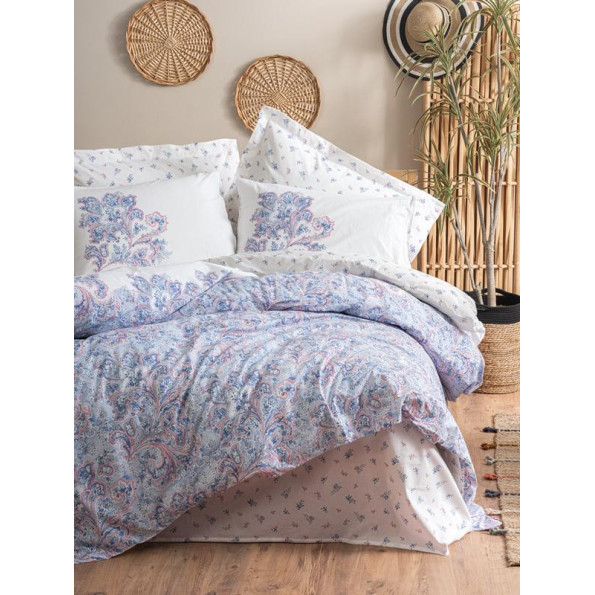 Комплект постельного белья Cotton Box Bohem Mapiya Mavi 200x220