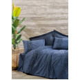Комплект постільної білизни Cotton Box Plain Sooty Denim 200x220