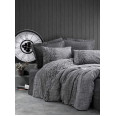 Комплект постільної білизни Cotton Box Plain Sooty Gri 200x220