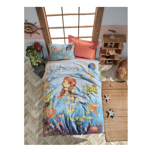 Комплект постельного белья Cotton Box Mermaid 160x220 Комплект постельного белья Cotton Box Mermaid 160x220