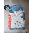 Комплект постільної білизни Cotton Box Astral Denim 160x220