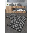 Набір ковриків для ванної кімнати Chilai Home CHAIN BANYO HALISI DJT 60x100 см + 50x60 см