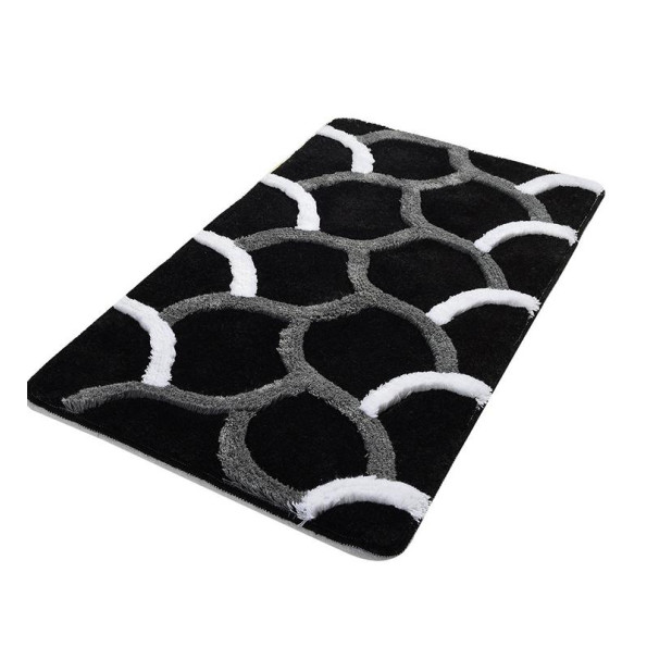 Коврик для ванної кімнати Chilai Home Elegant Siyah 60x100 см Коврик для ванної кімнати Chilai Home Elegant Siyah 60x100 см