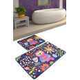 Набір ковриків для ванної кімнати Chilai Home OWLS GARDEN DJT 60x100 см + 50x60 см