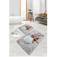 Набір ковриків для ванної кімнати Chilai Home STARFISH DJT 60x100 см + 50x60 см