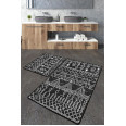 Набор ковриков для ванной Chilai Home STRAORDINARIO BEJ BANYO HALISI DJT 60x100 см + 50x60 см