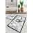 Набір ковриків для ванної кімнати Chilai Home THREE BEARS BANYO HALISI DJT 60x100 см + 50x60 см