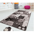 Коврик в дитячу кімнату Chilai Home CATS GRI 100*160