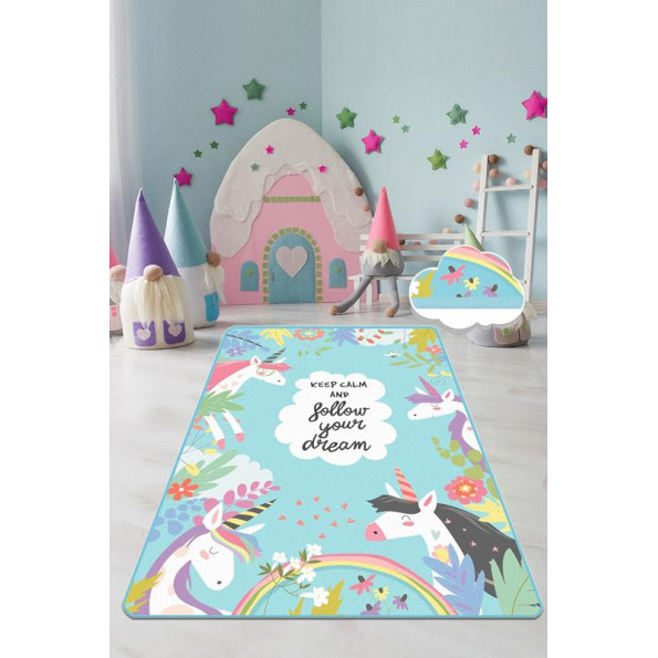 Коврик в детскую комнату Chilai Home CUTE UNICORN 100*160 Коврик в детскую комнату Chilai Home CUTE UNICORN 100*160