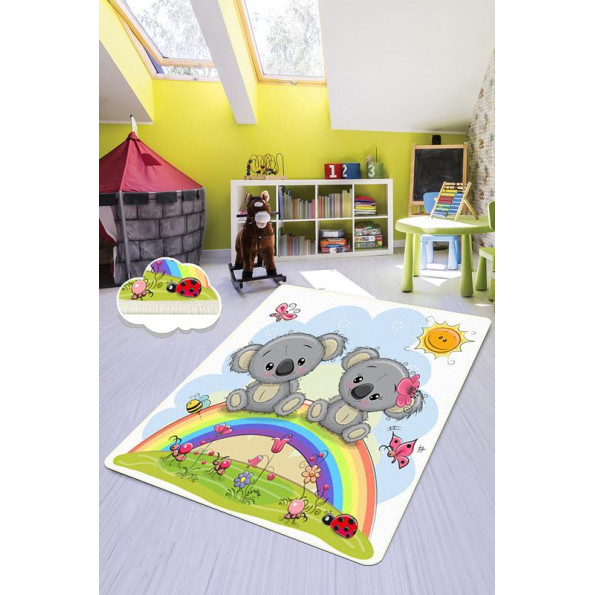 Коврик в детскую комнату Chilai Home RAINBOW ELEPHANTS 100*160