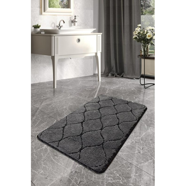 Коврик для ванної кімнати Chilai Home Infinity Antrasit 60x100 см Коврик для ванної кімнати Chilai Home Infinity Antrasit 60x100 см