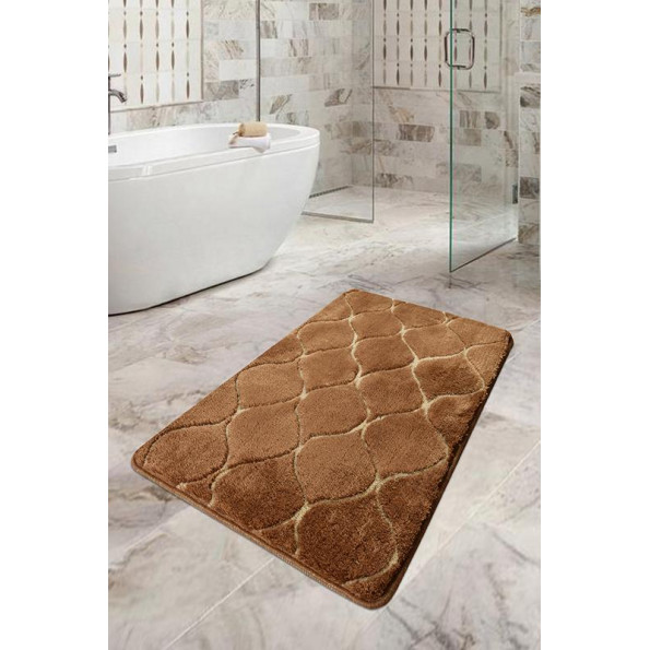 Коврик для ванної кімнати Chilai Home Infinity Karamel 60x100 см Коврик для ванної кімнати Chilai Home Infinity Karamel 60x100 см