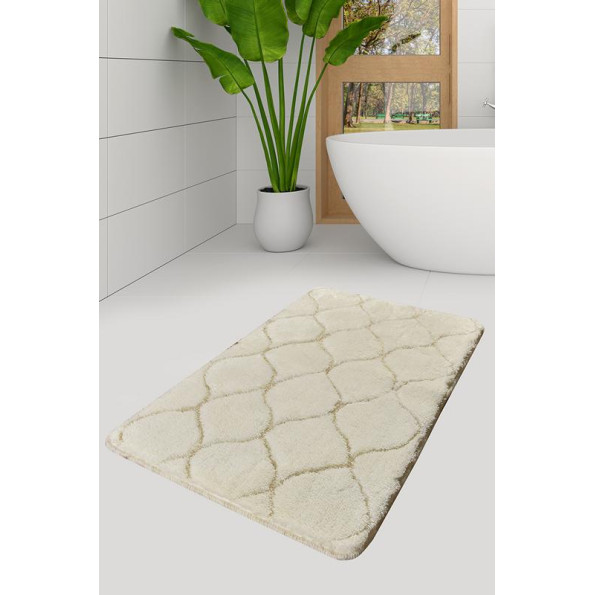 Коврик для ванної кімнати Chilai Home Infinity Ecru 60x100 см Коврик для ванної кімнати Chilai Home Infinity Ecru 60x100 см