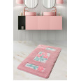 Коврик для ванной Chilai Home Linda Pembe 60x100 см