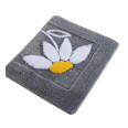 Коврик для ванної кімнати Chilai Home Daisy Gri 50x60 см